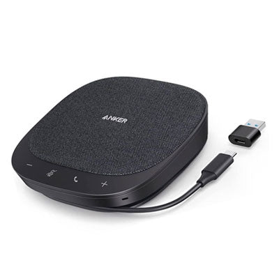 SoundCore by Anker PowerConf S330 USB Speaker, A3308011 - Black
